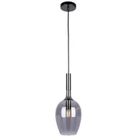 Lampy sufitowe - Milagro Lampa Wisząca Tango Smoked 1x E14 ML6165 - miniaturka - grafika 1