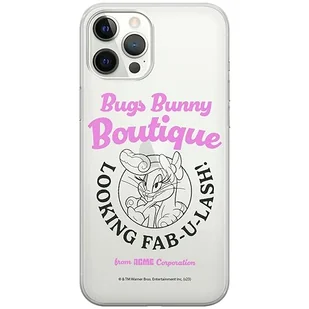 ERT GROUP etui na telefon Iphone 12 PRO MAX, case oryginalny i oficjalnie licencjonowany przez Looney Tunes, wzór Lola 011, optymalnie dopasowane, plecki z TPU częściowo przeźroczyste - Etui i futerały do telefonów - miniaturka - grafika 1