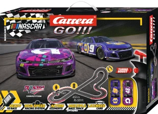 Tor wyścigowy Carrera GO!!! Nascar 4.9 m (4007486625822) - Tory, garaże, parkingi - miniaturka - grafika 1