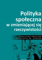 Filozofia i socjologia - Polityka społeczna w zmieniającej się rzeczywistości - miniaturka - grafika 1