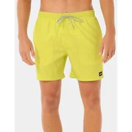 Kąpielówki męskie - Spodenki surfingowe męskie Rip Curl Daily Volley Żółty - miniaturka - grafika 1
