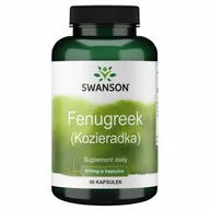 Suplementy diety - Fenugreek - Kozieradka 610 mg (90 kaps.) - miniaturka - grafika 1