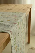 Obrusy i serwetki - Bieżnik w kolorowe kwiaty - miniaturka - grafika 1
