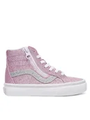 Buty dla dziewczynek - Vans Sneakersy SK8-Hi Reissue Side Zip VN000CYEEMY1 Różowy - miniaturka - grafika 1