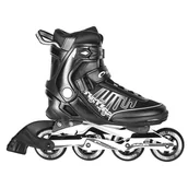 Rolki - Spokey, Rolki, Saltare Black, rozmiar 44 - miniaturka - grafika 1