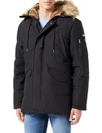 Kurtki męskie - Schott NYC Kurtka męska SNORKMAN BLACK XXXL, czarny, 3XL - miniaturka - grafika 1