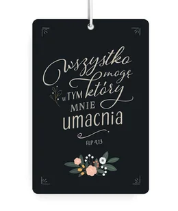 Szaron Zawieszka zapachowa - Wszystko mogę - Zapachy samochodowe - miniaturka - grafika 1