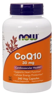 Now Foods NOW CoQ10 30mg 240vegcaps - Witaminy i minerały - miniaturka - grafika 2