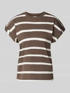Koszulki i topy damskie - T-shirt o kroju regular fit z czystej bawełny - miniaturka - grafika 1