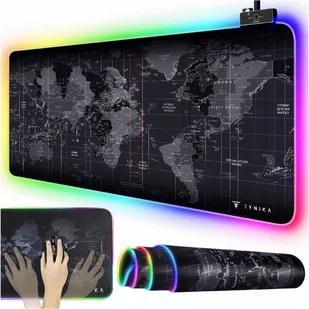 Podświetlana Podkładka Pod Mysz Gamingowa Led Xxxl - Podkładki pod mysz - miniaturka - grafika 1