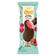 Lody i desery lodowe - E. Wedel Oh! Sorbet malina w wedlowskiej czekoladzie gorzkiej 100 ml - miniaturka - grafika 1