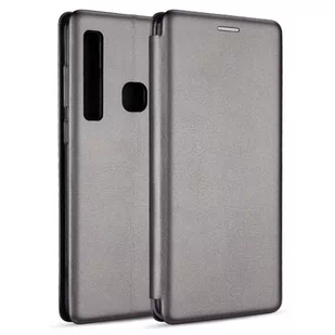 NoName Etui Book Magnetic iPhone 11 Pro Max stalowy/steel - Etui i futerały do telefonów - miniaturka - grafika 1