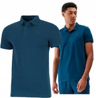 Koszulki męskie - 4F MÄSKA KOSZULKA POLO POLĂ“WKA BAWEĹNA / rozm XXXL 3XL - miniaturka - grafika 1