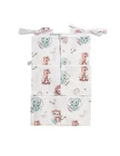 Organizery na łóżeczko - Bonjour Cherie Organizer bawełniany do łóżeczka 65/40 Safari - miniaturka - grafika 1