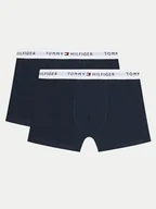 Majtki dla dzieci - Tommy Hilfiger Komplet 2 par bokserek UB0UB00549 Granatowy - miniaturka - grafika 1