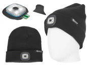 Odzież robocza - Geko Czapka Z Latarką Akumulatorowa Latarka Led Zimowa Usb Gadżet G90407 - miniaturka - grafika 1