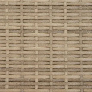 2-osobowa sofa ogrodowa z zadaszeniem i stołkami, beżowa, rattan PE Lumarko! - Sofy ogrodowe - miniaturka - grafika 11
