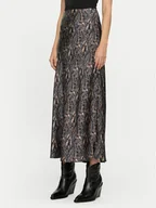 Spódnice - Brave Soul Spódnica maxi LSKW-272JASPER Szary Regular Fit - miniaturka - grafika 1