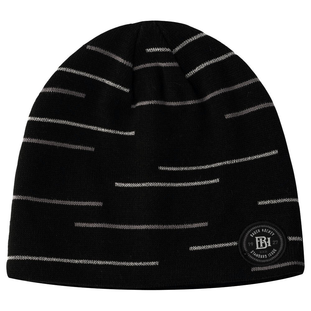 Czapka zimowa Bauer Intarsia Knit Beanie Black Senior