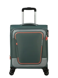 Walizka kabinowa American Tourister Pulsonic - dark forest - Walizki - miniaturka - grafika 1
