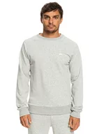 Bluzy męskie - Quiksilver bluza męska szara XS - miniaturka - grafika 1