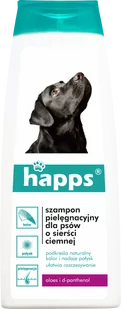 Happs HAPPS szampon pielęgnacyjny dla psów o sierści ciemnej 200ml 409 - Szampony i odżywki dla psów - miniaturka - grafika 1