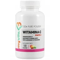 Suplementy naturalne - MyVita VITA C FORTE+ 100G - miniaturka - grafika 1