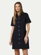 Sukienki - Noisy May Sukienka jeansowa Nisa 27032980 Czarny Slim Fit - miniaturka - grafika 1