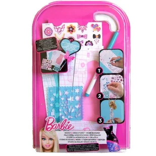 Barbie, zestaw kreatywny Studio projektowe + akcesoria - Akcesoria dla lalek - miniaturka - grafika 1