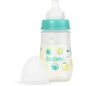 Butelki dla niemowląt - Baboo Anti-colic Feeding Bottle butelka antykolkowa Lagoon Fiesta, 3 m+ 250 ml - miniaturka - grafika 1