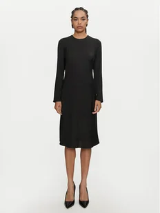 Calvin Klein Sukienka codzienna K20K207683 Czarny Regular Fit - Sukienki - miniaturka - grafika 1