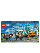 Klocki - LEGO City Dworzec kolejowy 60335 - miniaturka - grafika 1