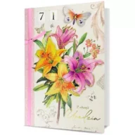 Kartki okolicznościowe i zaproszenia - Karnet B6 Urodziny (wymienne cyfry) - miniaturka - grafika 1