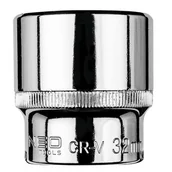 Klucze i nasadki - Neo Nasadka sześciokątna 1/2", 32 mm - miniaturka - grafika 1