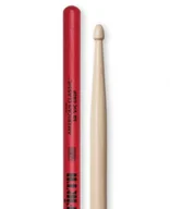 Akcesoria do perkusji - Vic Firth pałeczki do perkusji 5B amerykański Hickory z głowicami VIC Grip i drewniane VF5BVG - miniaturka - grafika 1