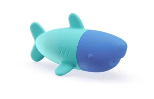 QUUT Silikonowa zabawka do kąpieli Squeezi Shark - Zabawki do kąpieli - miniaturka - grafika 1