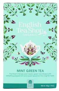Mint Green Tea – Herbata zielona z miętą 20 saszetek BIO - Herbata - miniaturka - grafika 1