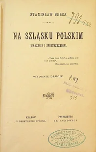 Na szląsku polskim 1890r. - Poezja - miniaturka - grafika 1