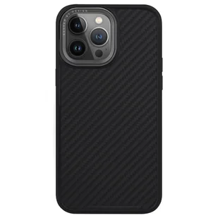 UNIQ etui Keva iPhone 15 Pro Max 6.7" Magclick Charging czarny/carbon black - Etui i futerały do telefonów - miniaturka - grafika 6