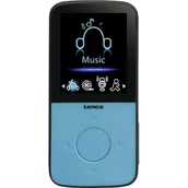 Odtwarzacze MP3 - Lenco MP4 Podo-153 Limonkowy - miniaturka - grafika 1