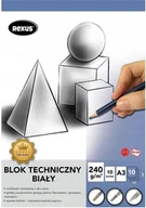 Szkolne artykuły papiernicze - BENIAMIN Blok techniczny A4/10K biały Premium - Beniamin - miniaturka - grafika 1