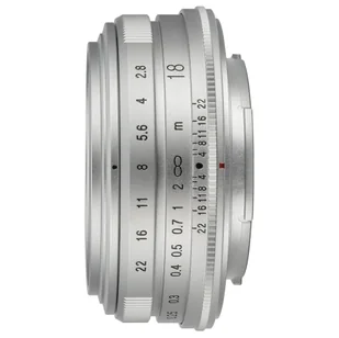 Obiektyw Voigtlander Color Skopar 18 mm f/2.8 do Fujifilm X srebrny - Obiektywy - miniaturka - grafika 1