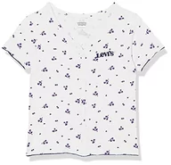 Koszulki dla dziewczynek - Levi's Kids ss ribbed Tee koszulka dziewczęca 10-16 lat, biały, 10 Lata - miniaturka - grafika 1