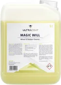 Kosmetyki samochodowe - Ultracoat Magic Will  skuteczny produkt do czyszczenia felg i opon 5L - miniaturka - grafika 1