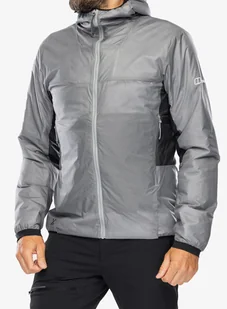 Kurtka ocieplana Berghaus MTN Arete LB Synthetic Hoody - monument/grey pinstripe - Kurtki męskie - miniaturka - grafika 1