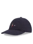 Czapki męskie - Tommy Hilfiger Czapka z daszkiem Seasonal Flag Wash 6 Panel Cap AM0AM13348 Granatowy - miniaturka - grafika 1