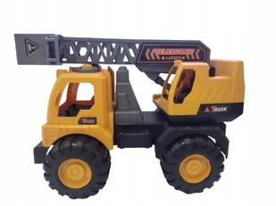 Pojazd Auto Budowlane Z Drabiną Dźwig 26 Cm - Samochody i pojazdy dla dzieci - miniaturka - grafika 1