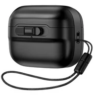 Akcesoria do słuchawek - Etui na słuchawki ESR Pulse HaloLock Magsafe do Apple Airpods Pro 1/2 Czarny - miniaturka - grafika 1
