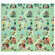 Maty edukacyjne - Mata edukacyjna HUMBI Wieś las 180 x 200 x 1 cm 9018 | Bezpłatny transport - miniaturka - grafika 1