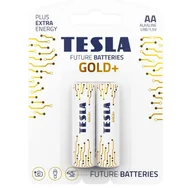 Baterie i akcesoria - Bateria alk. LR6 TESLA GOLD+ B2 1,5V - miniaturka - grafika 1